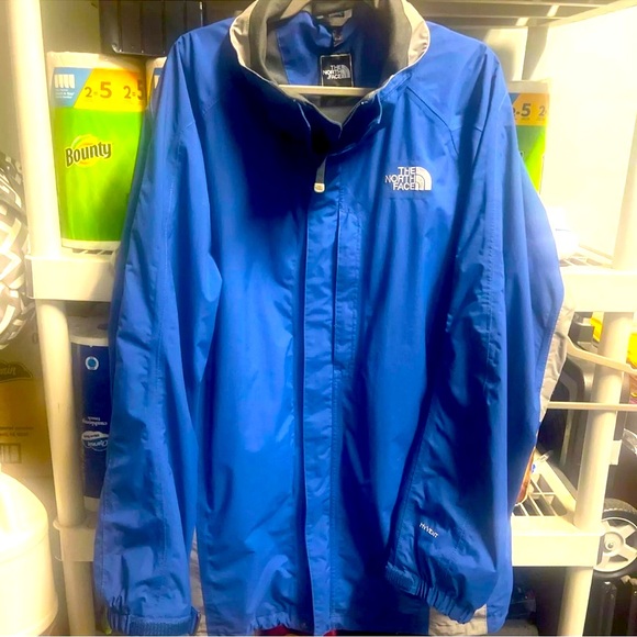 North face Hyvent rain 3/1 outer shell
Heavy Mens xxl blue underarm vented zip - Picture 6 of 13